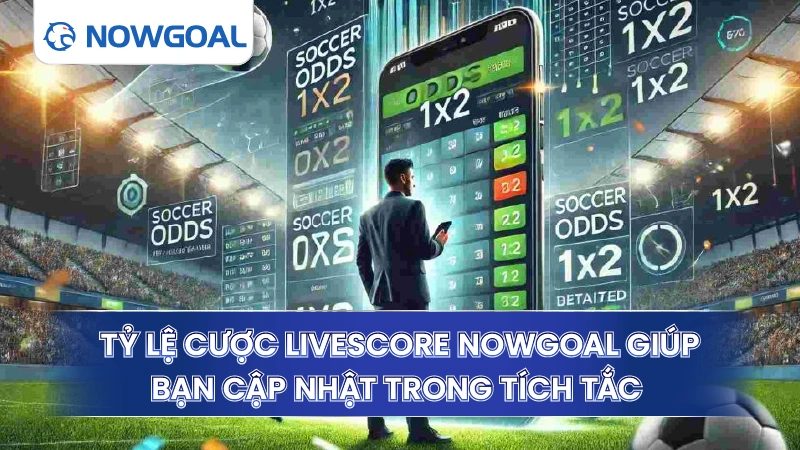 Tỷ lệ cược Livescore giúp bạn cập nhật trong tích tắc